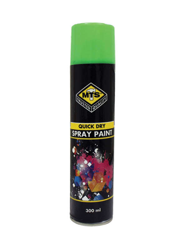 Paint Spray Green Fluor 300 Ml Mts