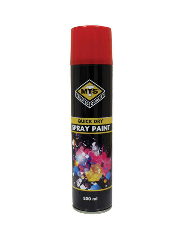 Paint Spray Red Metallic 300 Ml Mts