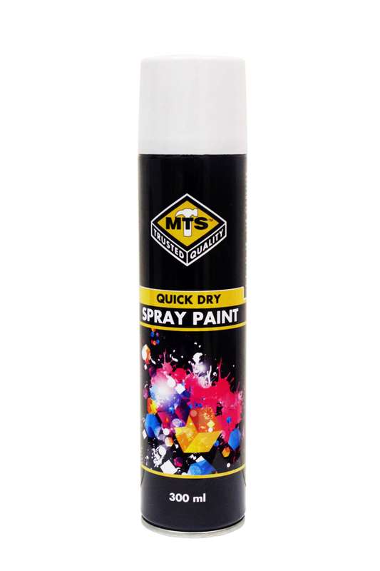 Paint Spray Matt White 300 Ml Mts