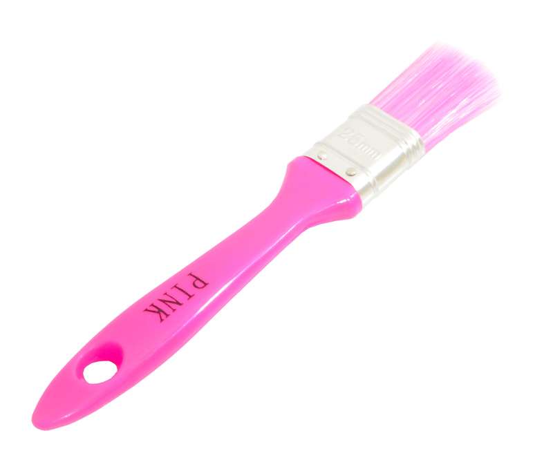 Brush Paint Pink 25 Mm Paint The Town