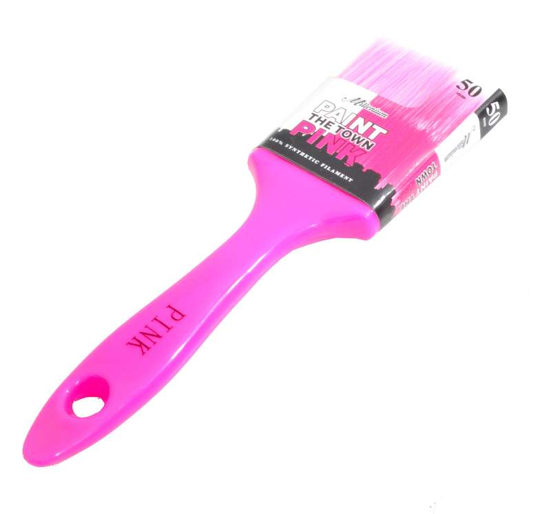 Brush Paint Pink 50 Mm Paint The Town