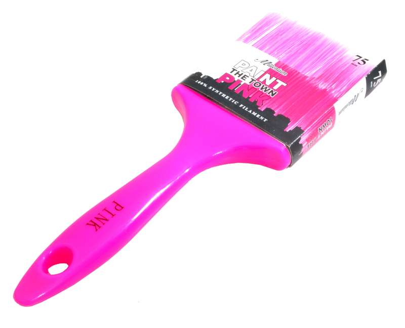 Brush Paint Pink 75 Mm Paint The Town
