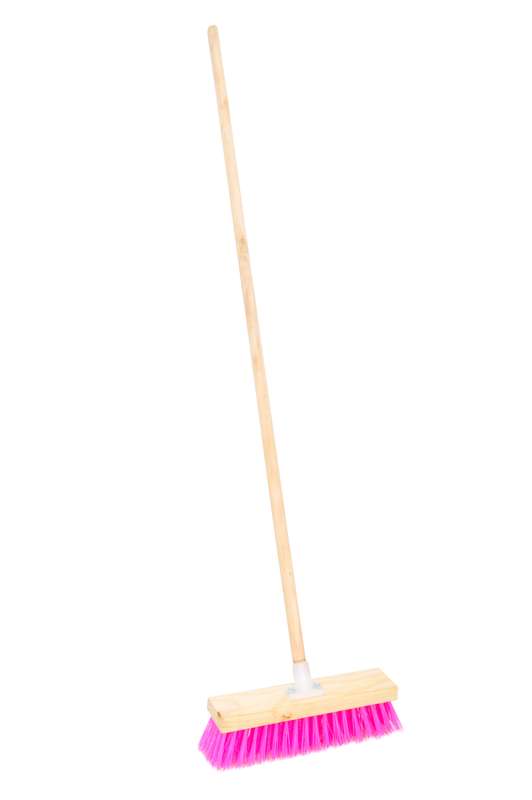 Broom Platform Hard Pink 300 Mm Pvc