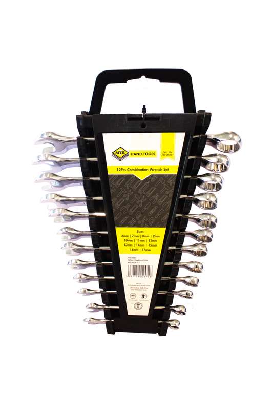 Spanner Mts Comb Set 12 Pc 6 17 Mm