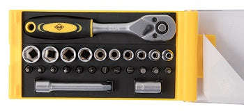 Socket Set Mts 1/4`` 25 Pc