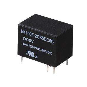 Relay Spdt 1 A 5 Vdc Rect 5 Pin N4100 F 2 Csdc5 V0.36