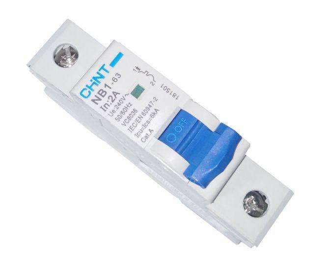 Mini Circuit Breaker 1 P 2 A 6 Ka C Curve Nb1 63 1 P C 6 2 A
