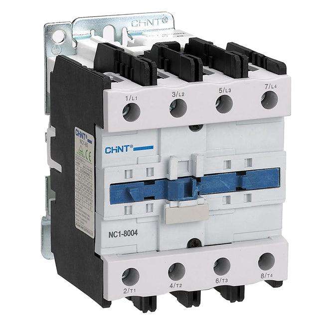 Contactor 80 A 4 P 4 No 37 Kw 240 V Nc1 8004 M