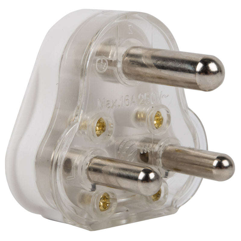 Nexus Plugtop Hollow Pin 5 Pack White