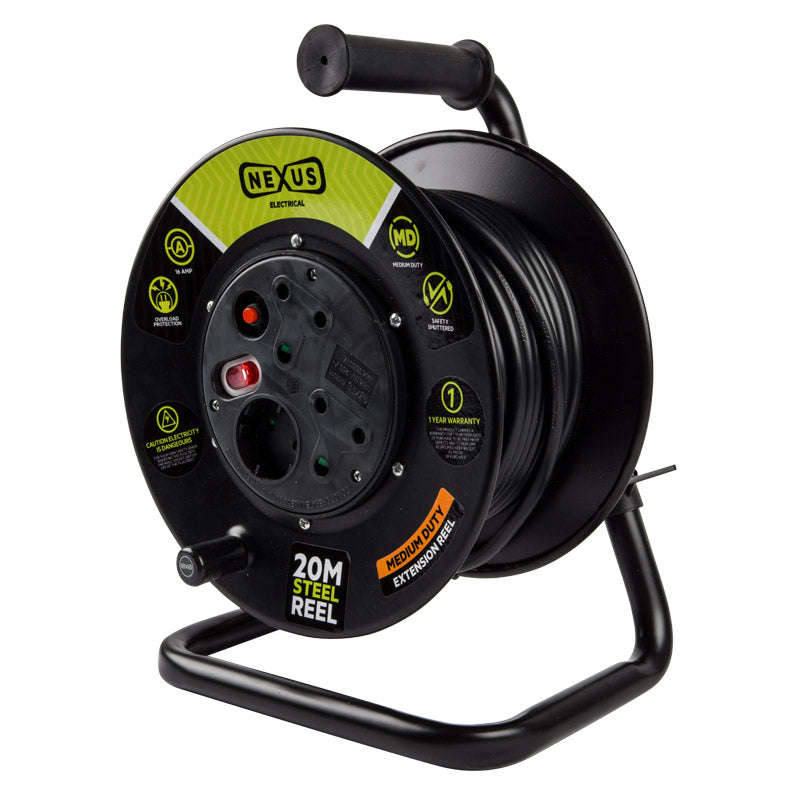 Nexus Extension Reel Steel 20 M 1.5 Mm 16 A