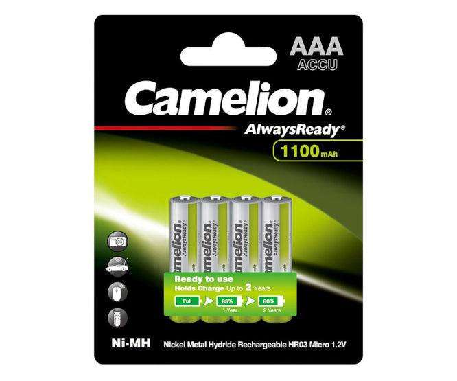 R03/Aaa Battery Ni Mh 1.2 V 1.1 Ah 4/Pack Nh Aaa1100 Arbp4