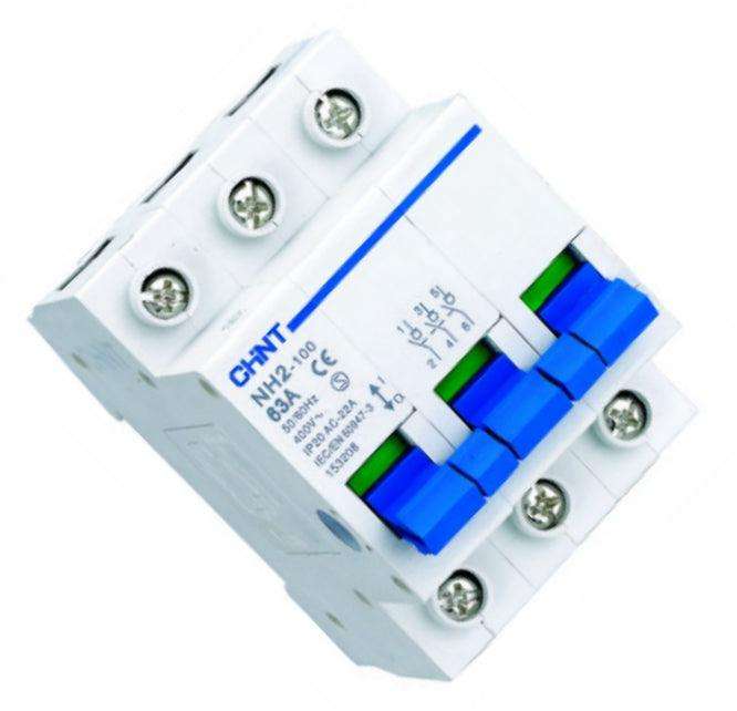 Mini Din Rail Mount Isolator 100 A 3 P Din Nh2 125 3100