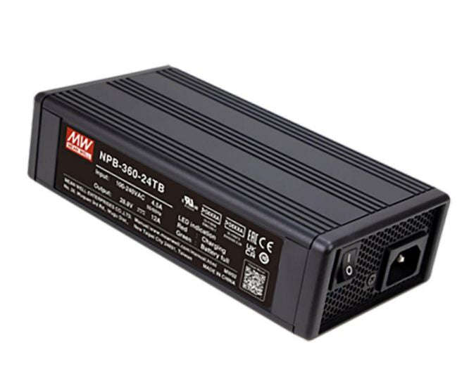 Battery Charger Enclosed D/T O=13.8 V @20 A Npb 360 12 Tb