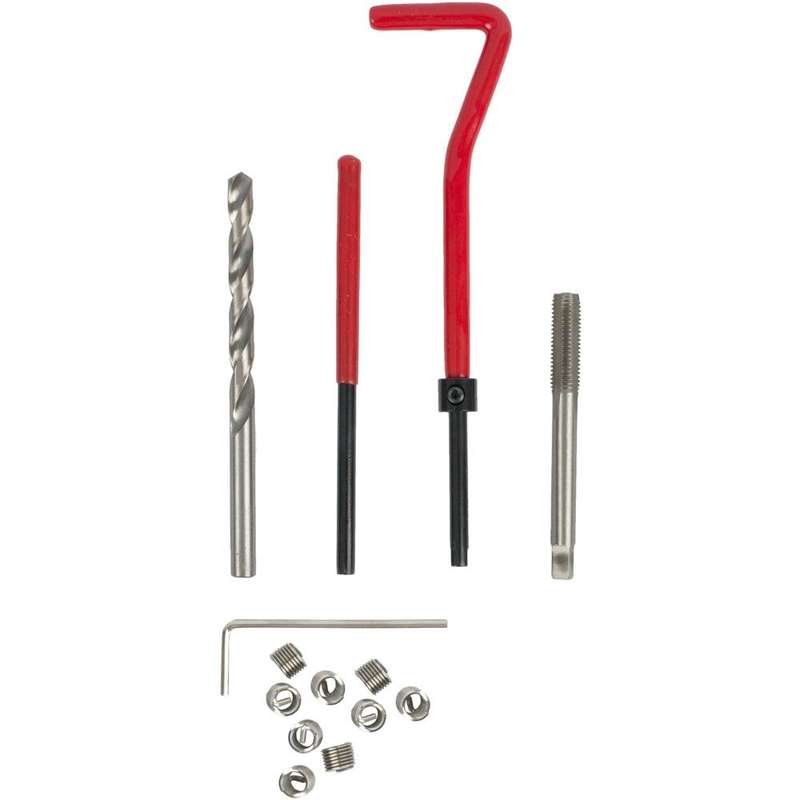 Thread Repair Kit 29 Pc M6 X 1.0 X 1.5 D Internal Thread Carded