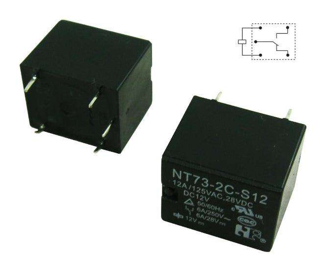 Relay Spdt 12 A 24 Vdc Rect 5 Pcb Nt73 2 C S12 Dc24 V