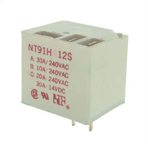 Relay Spdt 30 A 12 Vdc Rect 5 Pcb Nt90 Thcs12 Sb0.9