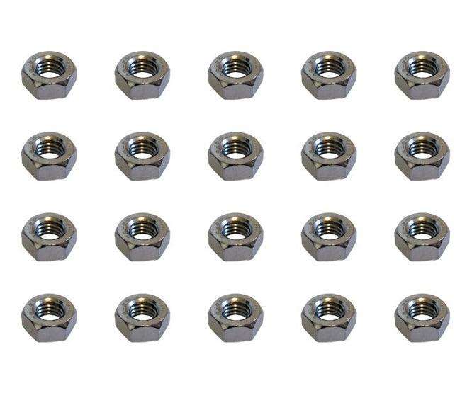 Bag Of Nuts Hex M3 Plated 1 K/Bag Nt3 1 K