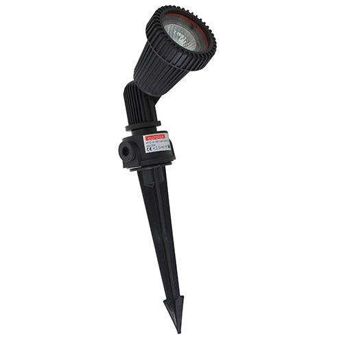 Garden Spike 75mm Black Gu5.3 1x35w 12v