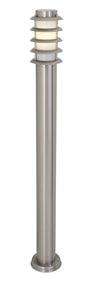 Stainless Steel Grid Pole Satin Chrome