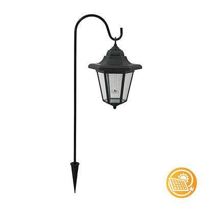 Solar Garden Spike Shepard Black