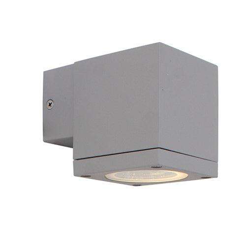 Kube Down Or Up Only W/Light Silver
