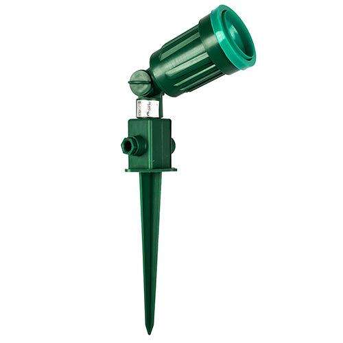Garden Spike Plastic 1x Par38 75mm Green