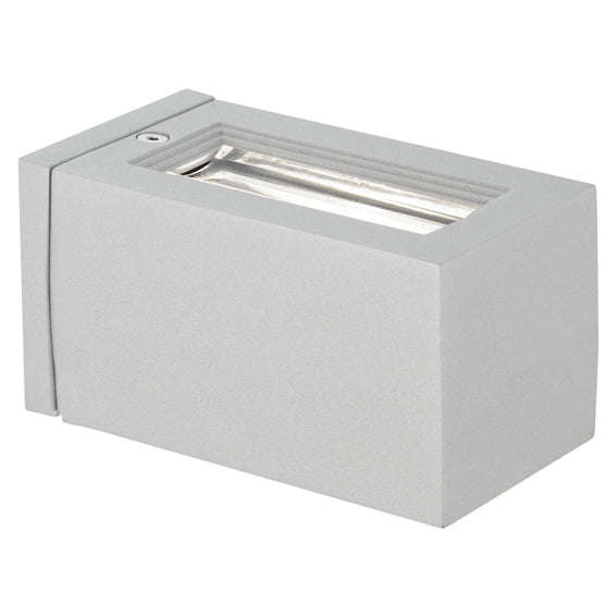 ***Tabo Up Facing Wall Light Silver