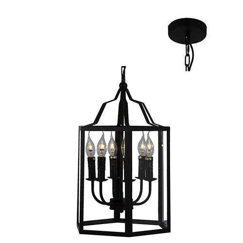 Iron Age Outdoor Pendant 350mm Black