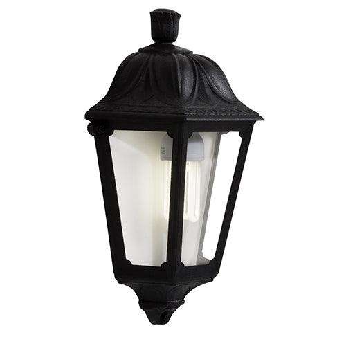 Fumagalli Iesse Lantern Half Wall Black