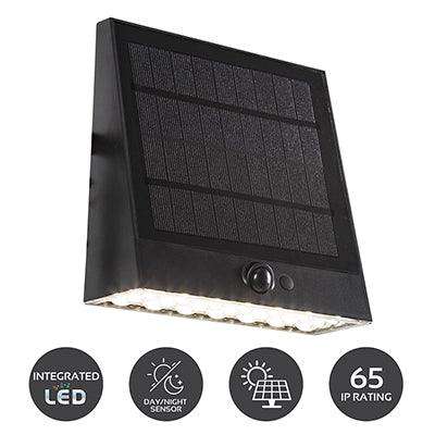 Solar Foot Light Black