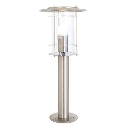 Stainless Steel Pedestal Satin Chrome