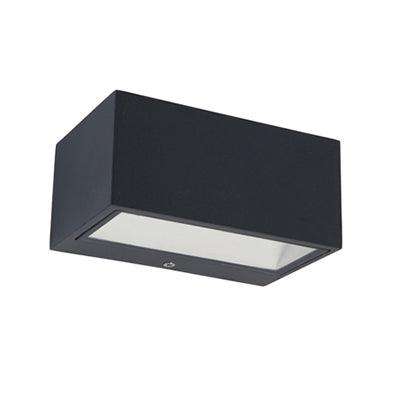 Gemini Led Up & Down W/Light Graphite 10.5w 3000 K
