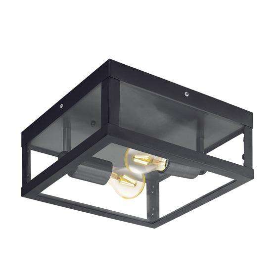 Alamonte1 C/Light Outdoor Black