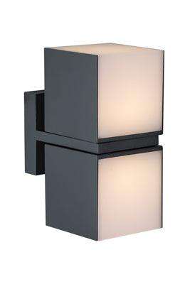 Cuba Outdoor W/Light Grey Led 2x12.2w 3000 K