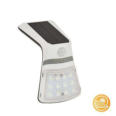 Solar Motion Sensor 1.5w W/Light White