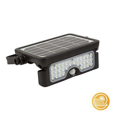Solar Floodlight Black Led 500lm 6000 K