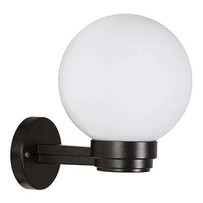 Outdoor 200mm Bowl Fitting Wall Mount Opal