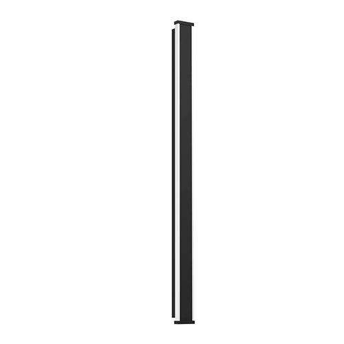 Neviano Outdoor Wall Light Black Height 970mm