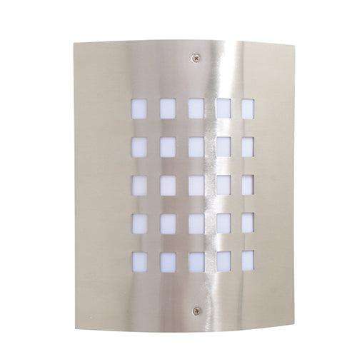 ***Grid Design W/Light S/Chrome