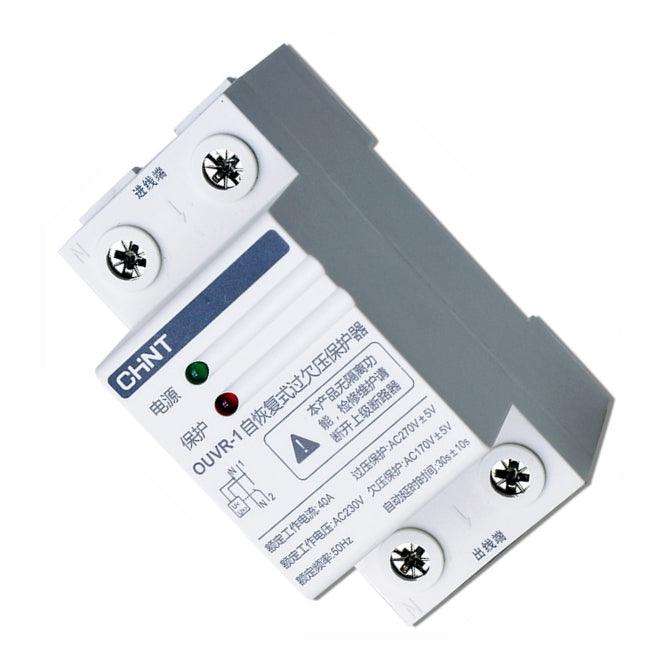 Over / Under Voltage Relay 230 V 40 A Ouvr 1 80 A 1 P+N