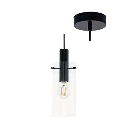 Montefino 1 Lt Pendant 110mm Black