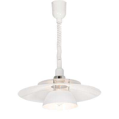 Brenda Rise & Fall Pendant 430mm White
