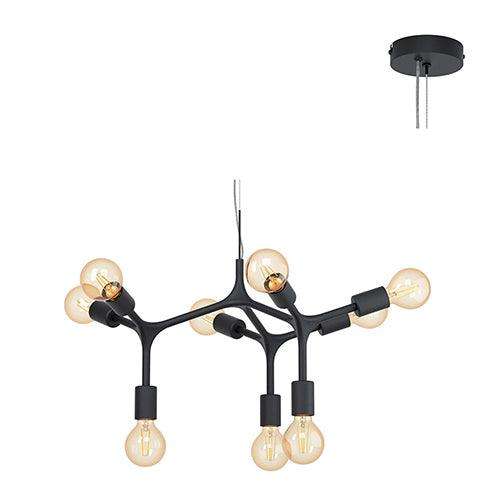 Bocadella 9 Lt Pendant 645mm Black