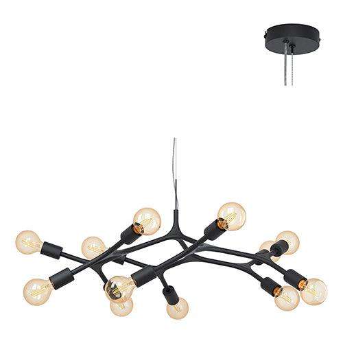 Bocadella 12 Lt Pendant 920mm Black