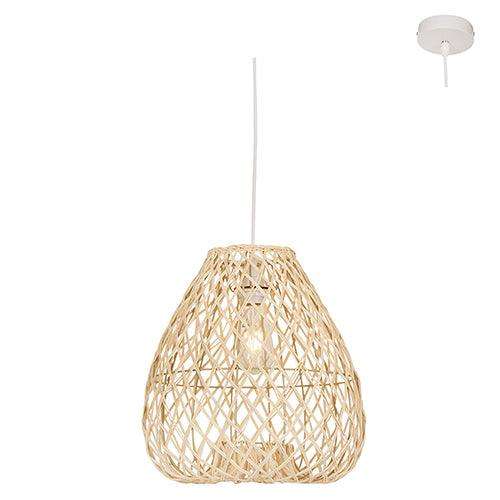 Albert Nal Pendant Nature Woven Rattan E27 1x60w