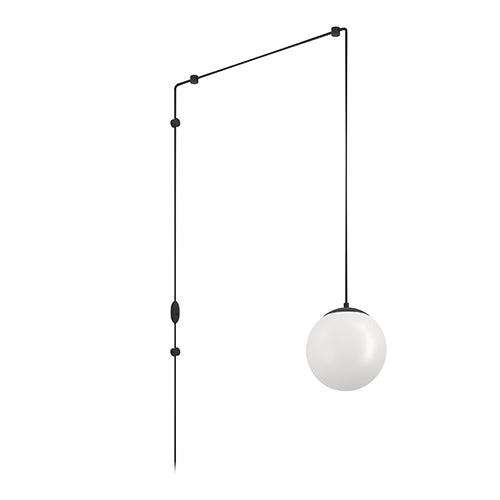 Rondo3 Pendant Black E27 1x40w