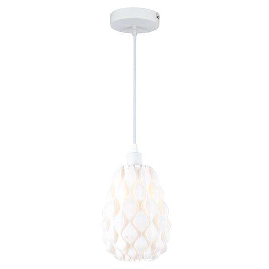 Weavesphere Narrow Pendant White E27 1x40w