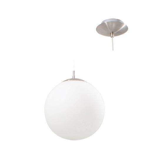 Rondo Pendant 250mm Satin Chrome