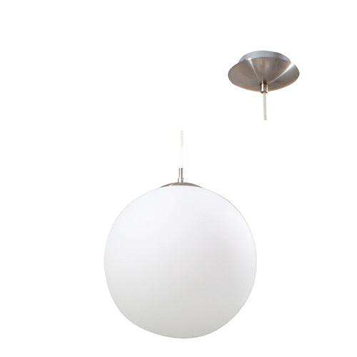 Rondo Pendant 300mm Satin Chrome