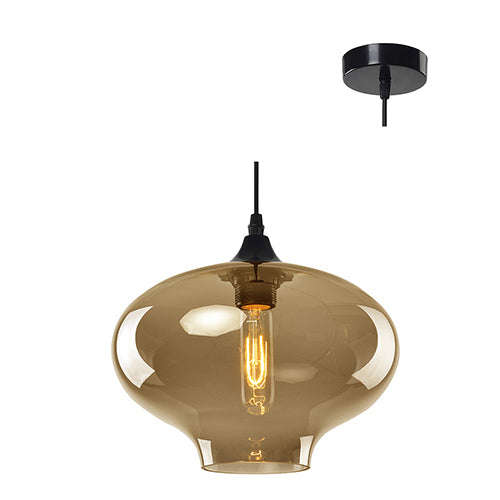 ***Elixir 1 Lt Pendant 265mm Champagne Glass